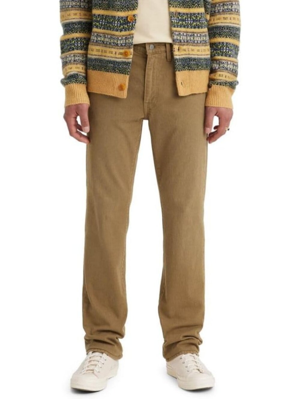 Men's Straight Fit Jeans - Classic Style, Comfortable Denim, Versatile Everyday